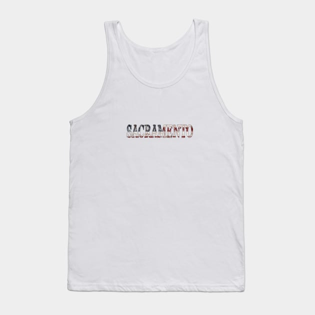 Sacramento, CA Tank Top by MonarchGraphics